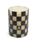 4" Black Pillar Candle