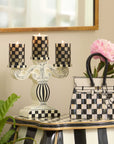 4" Black Pillar Candle