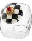 Cookie Jar With Courtly Lid