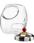Cookie Jar With Courtly Lid