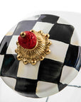 Cookie Jar With Courtly Lid