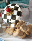 Cookie Jar With Courtly Lid