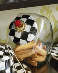 Cookie Jar With Courtly Lid