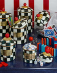 Cookie Jar With Courtly Lid