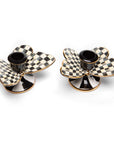 Courtly Butterfly Candle Holder Set Of 2