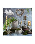 Courtly Butterfly Candle Holder Set Of 2