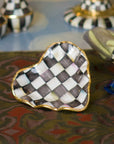 Courtly Fluted Heart Plate