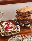 Courtly Fluted Heart Plate