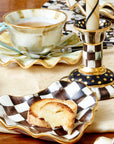 Courtly Fluted Heart Plate