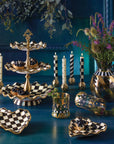 Courtly Fluted Heart Plate