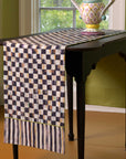 Courtly Check & Stripe Table Runner