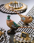 Courtly Check & Stripe Table Runner