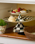Courtly Large Pedastal Platter