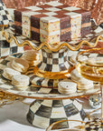 Courtly Large Pedastal Platter