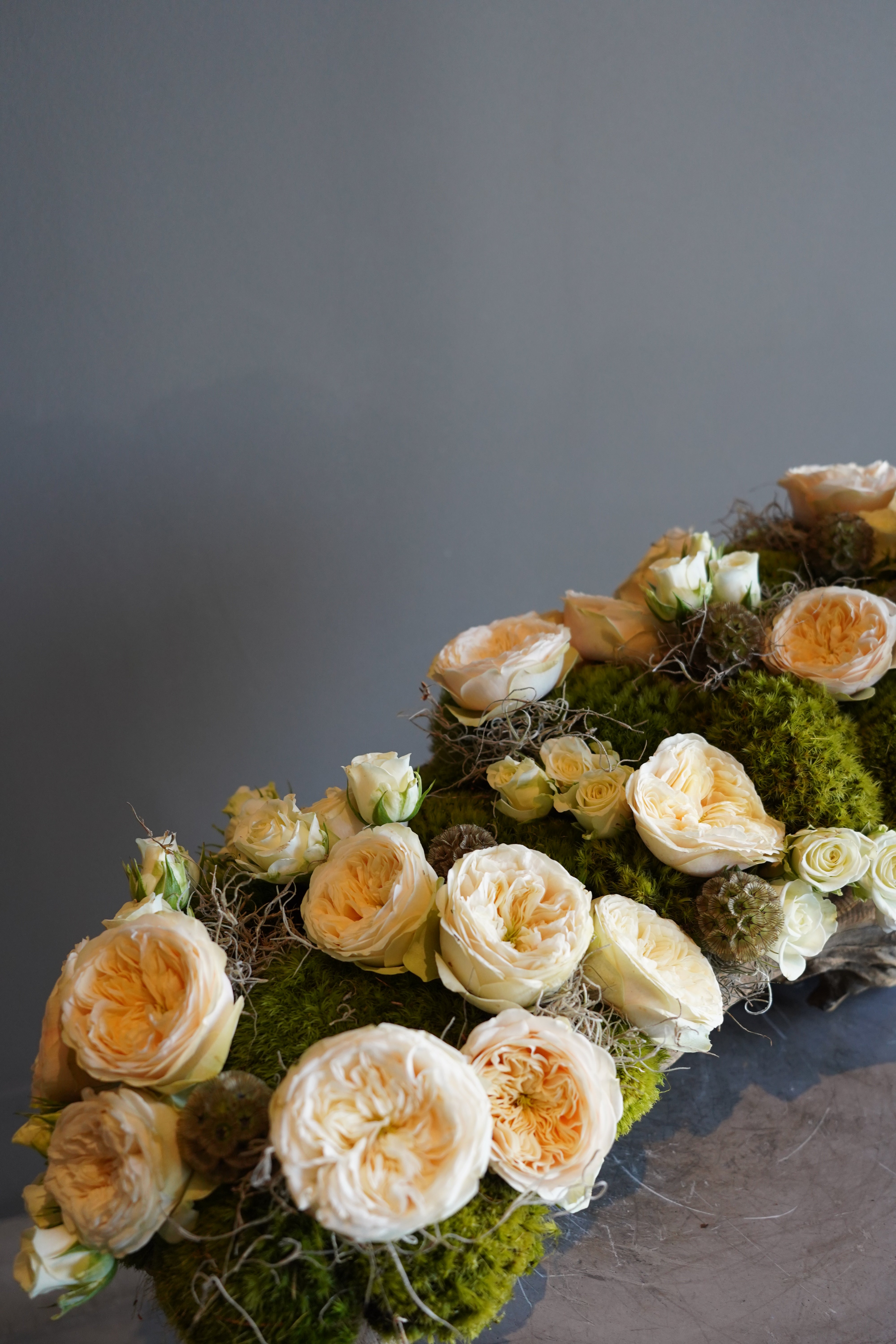 The Garden Rose Wood Log