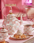 Rosy 3 Quart Tea Kettle