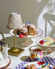 Rosy LED Rechargeable Cafe Table Lamp
