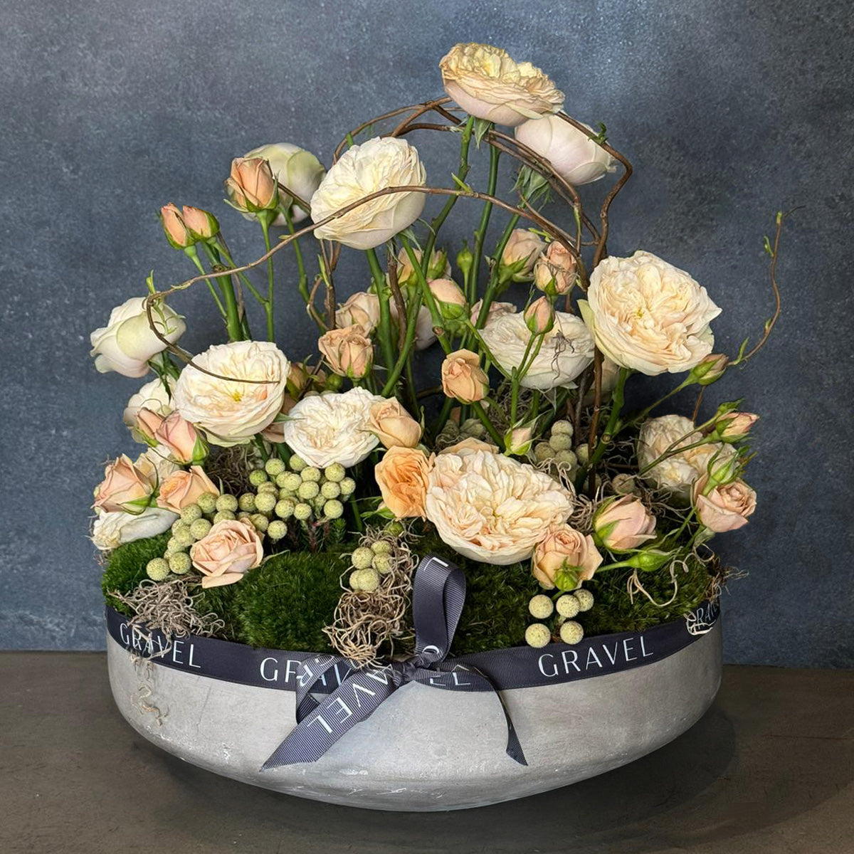 Standing Garden Roses GRAVEL Florals & Curiosities