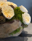 The Garden Rose Wood Log