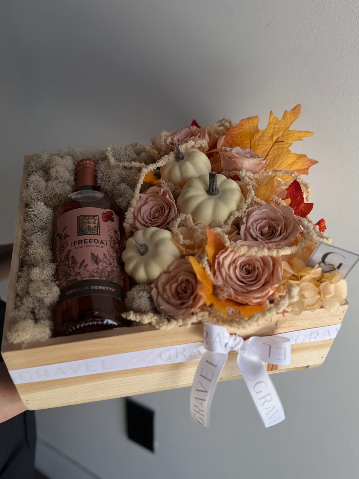 Autumn Wooden Gift Box