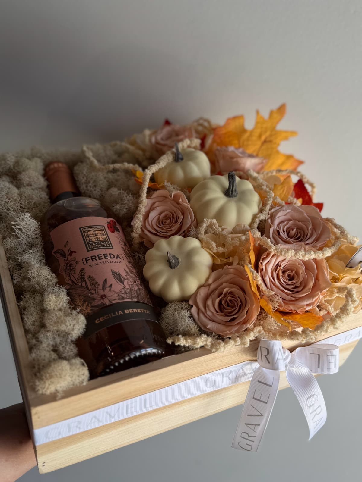 Autumn Wooden Gift Box