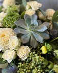 The Hydra - White Dahilas and Roses