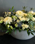 The Hydra - White Dahilas and Roses