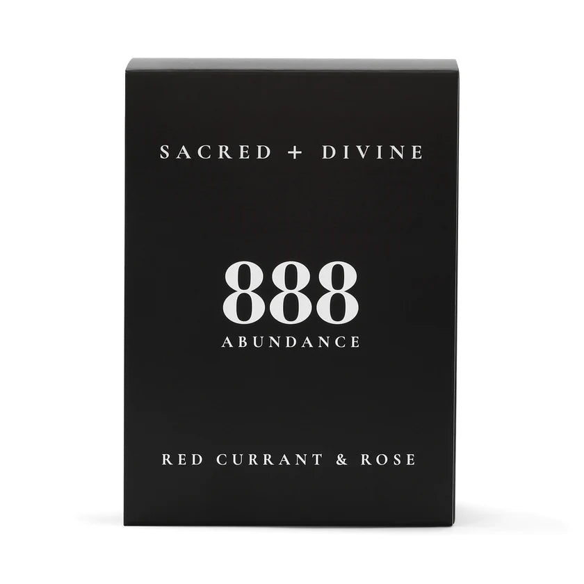 Sacred and Divine Candles 888 Abundance - 14 oz (10.5 oz Fill)