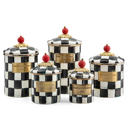 COURTLY CANISTER