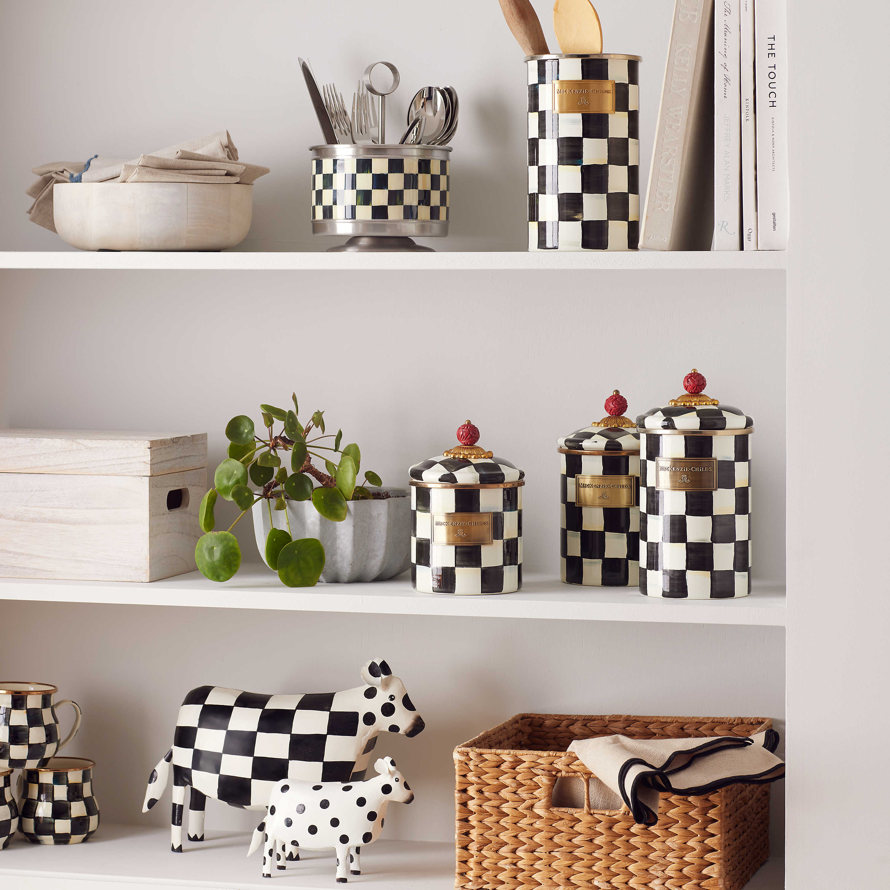 Courtly Kitchen Canister/Glass Jar