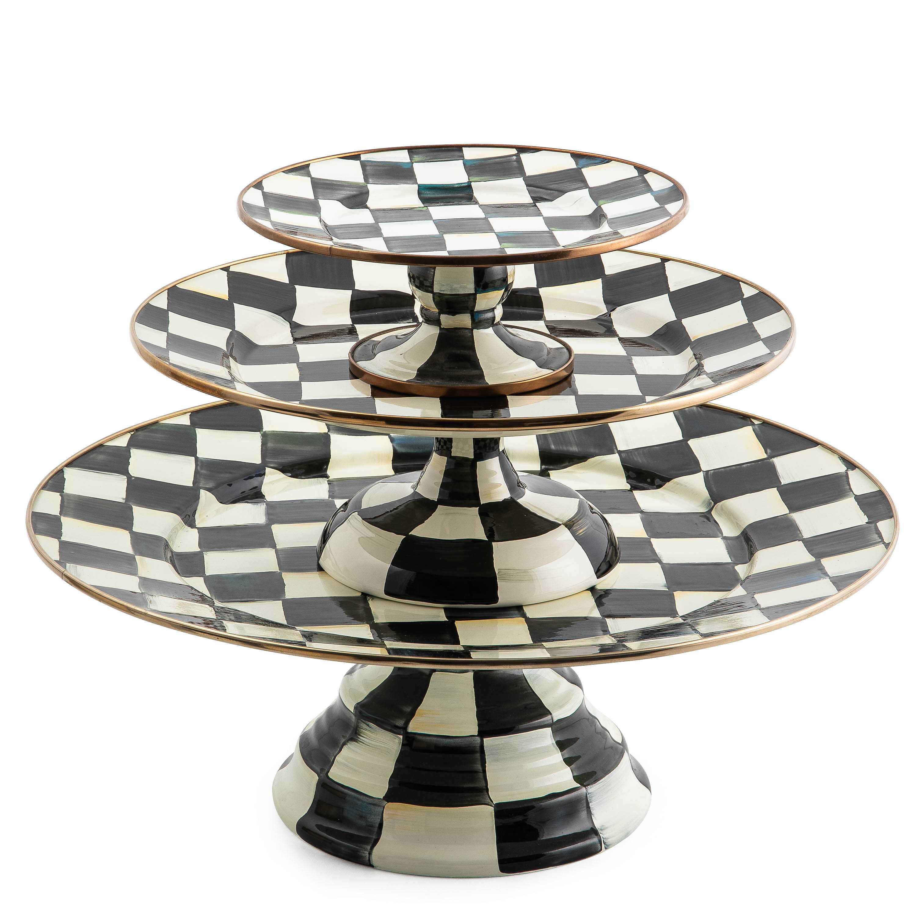 Courtly Large Pedastal Platter