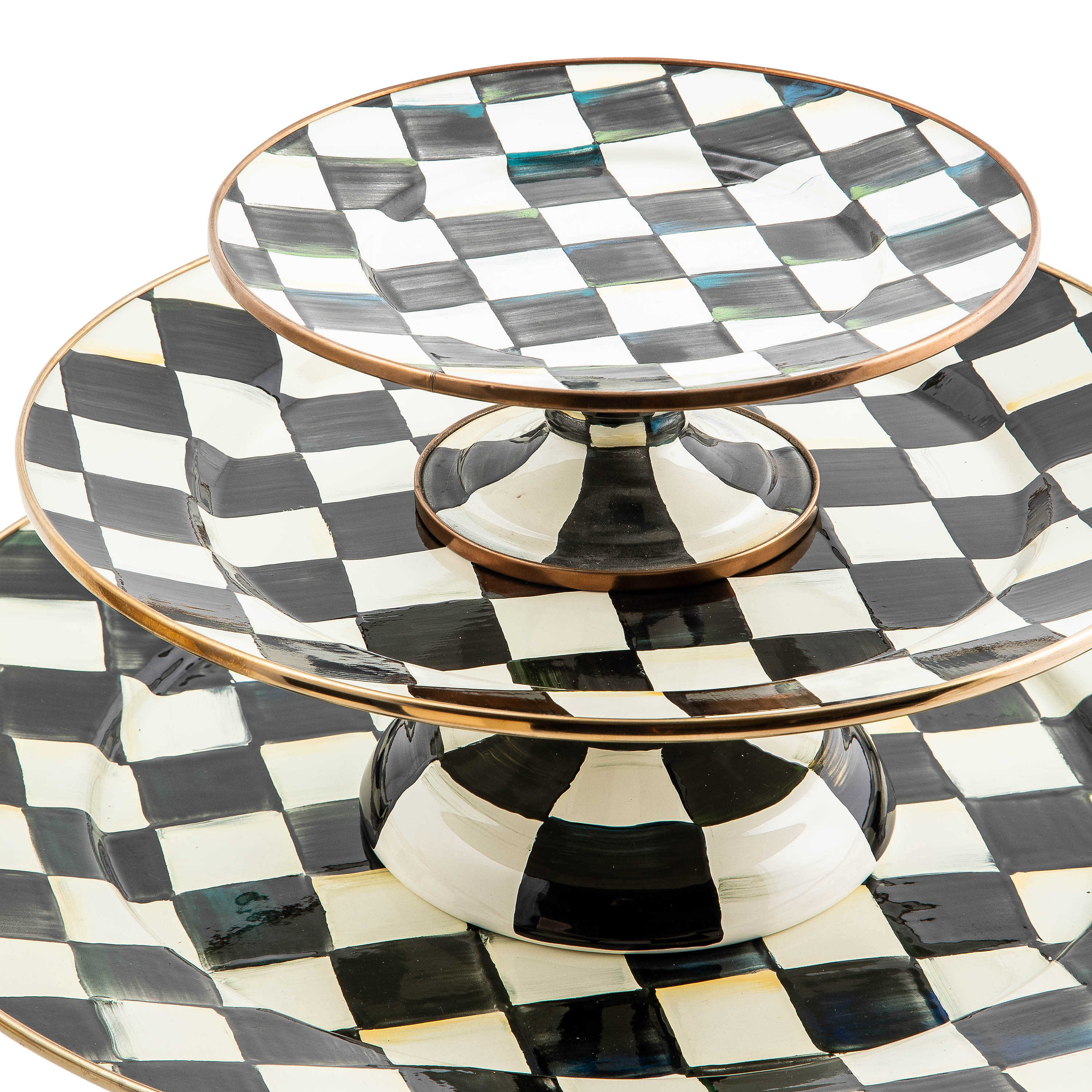 Courtly Large Pedastal Platter