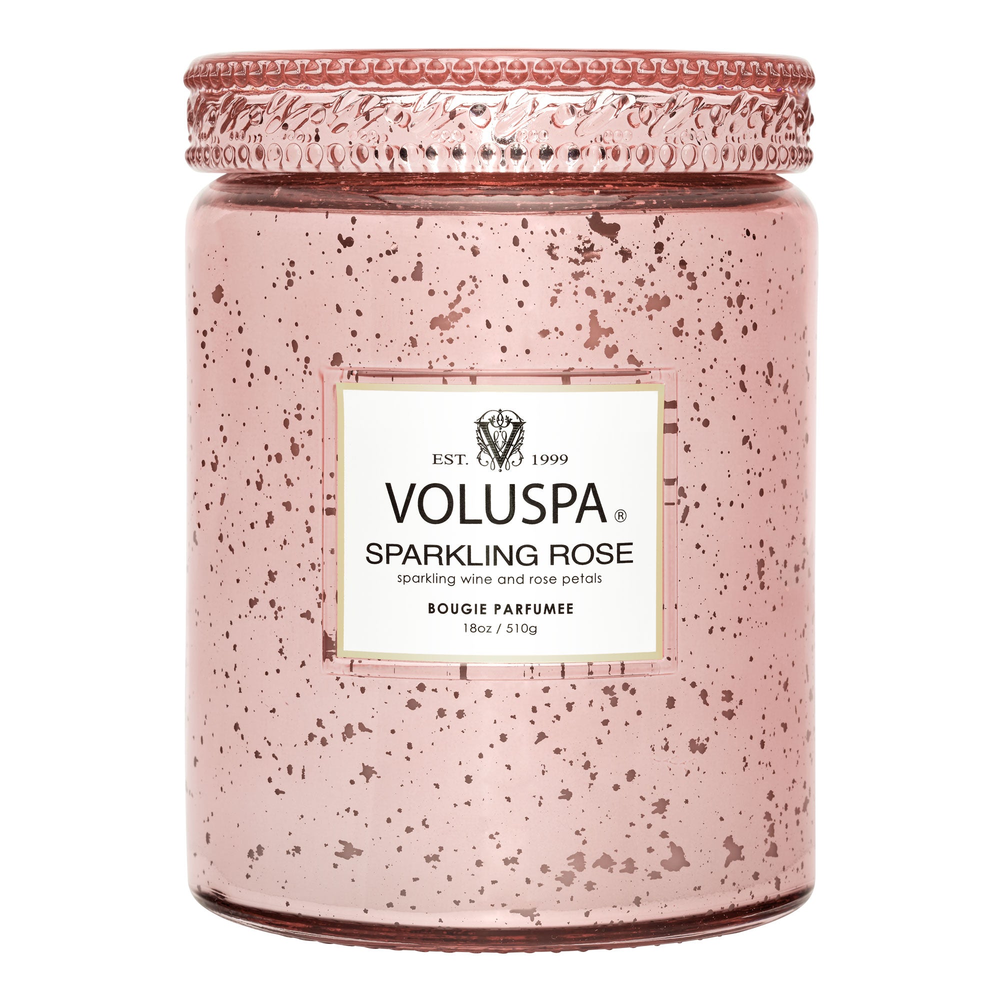 Voluspa Sparkling Rose Jar Candle - Large