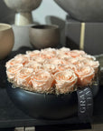 Preserved Roses in Round Bowl Floral Arrangement