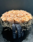 Preserved Peach Roses 