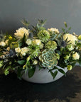 The Hydra - White Dahilas and Roses