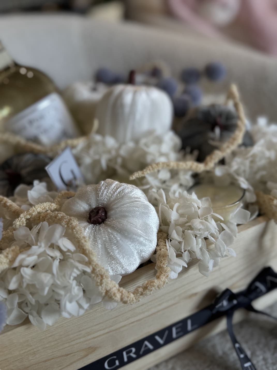 Autumn Wooden Gift Box