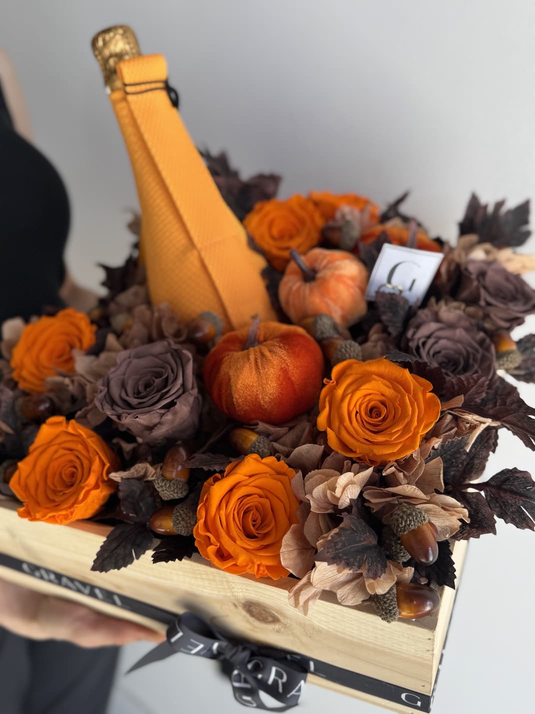 Autumn Wooden Gift Box