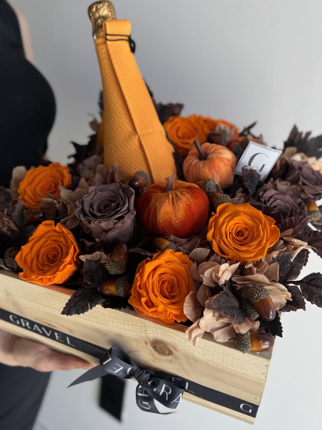 Autumn Wooden Gift Box