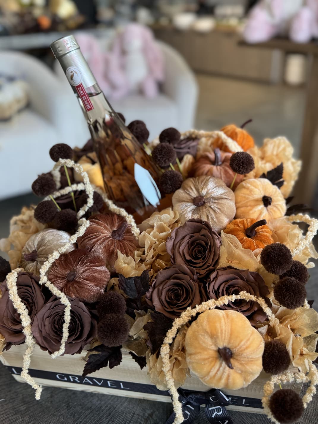 Autumn Wooden Gift Box
