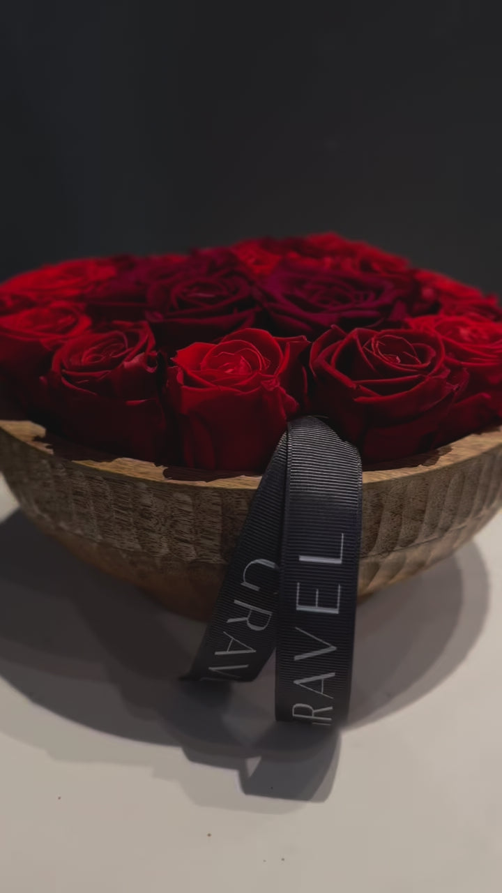 Red Preserved Roses Video