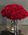 Red Roses Bouquet - 25 Fresh Red Roses 