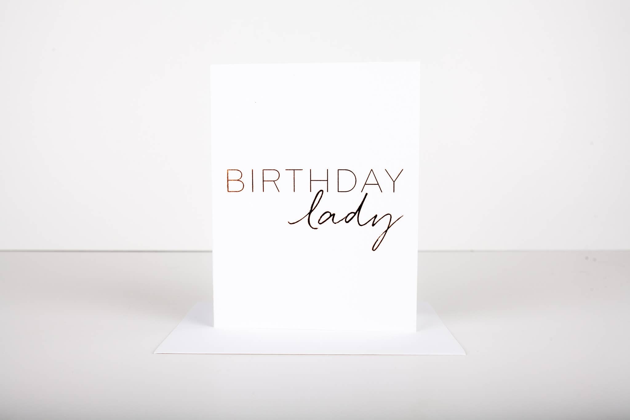 Birthday Lady - Greeting Card